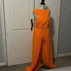 Neon Orange Jumpsuit